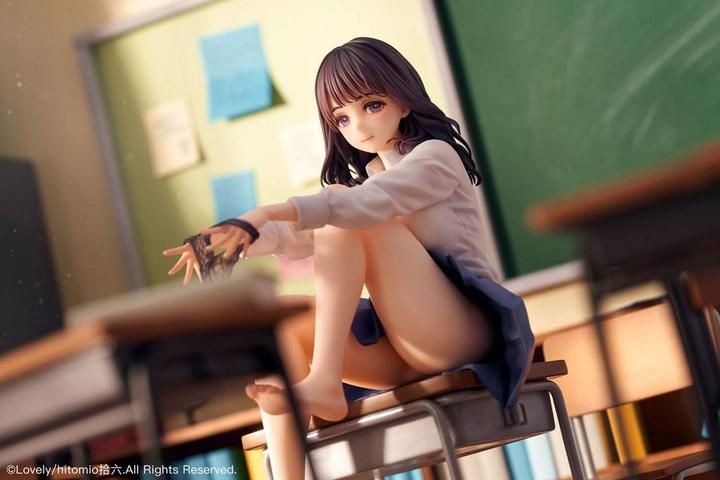 Actual product image Lovely Original Character statuette PVC 1/6 Kazekaoru Houkago Illustrated by Hitomio16