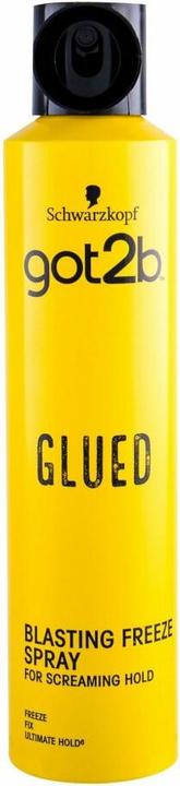 Actual product image Schwarzkopf Got2b Glued Blasting Freeze Spray (300 ml)