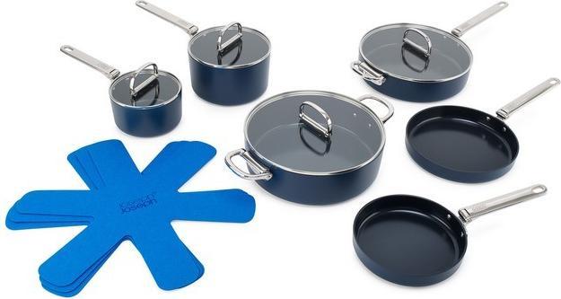 Produktbild Joseph Joseph Space Kochset (28 cm, Pfannenset + Topfset, Aluminium)