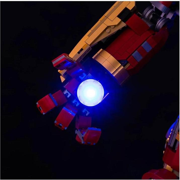 Actual product image Light my bricks LED Licht Set für LEGO 76210 Hulkbuster