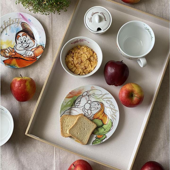 Produktbild Egan Frühstücks- & Dessertteller 7 Zwerge Ø 19 cm, 7 Stück (7 x, 19 cm)