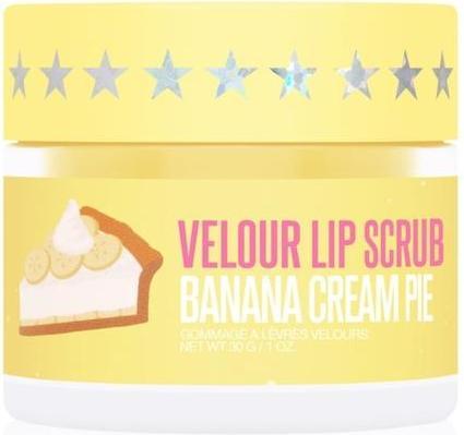 Actual product image Jeffree Star Cosmetics Banana Fetish Velour Lip Scrub - Banana Cream Pie, 30 g