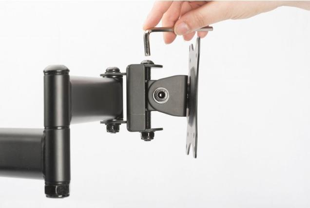 Produktbild Digitus Dreifach Monitor Ständer mit Klemmbefestigung (Tisch, 27")