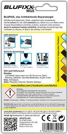Produktbild Blufixx Set Metall, Glas + Stein (5 g)
