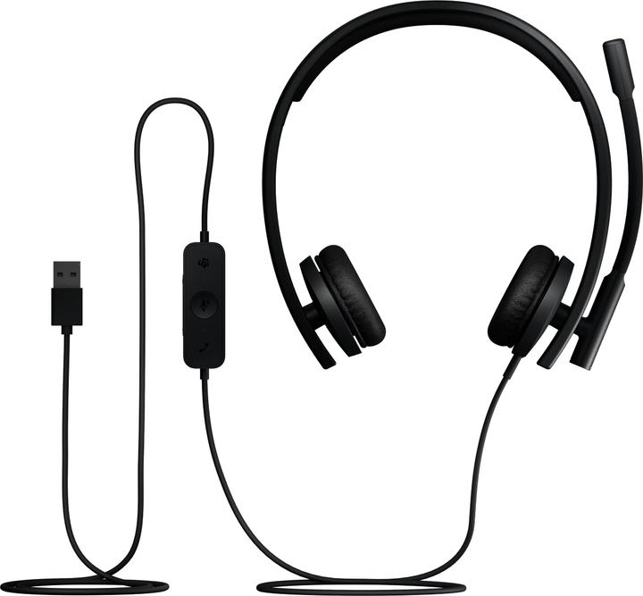 Actual product image Logitech USB Headset Stereo H570e (Cable, USB-A)