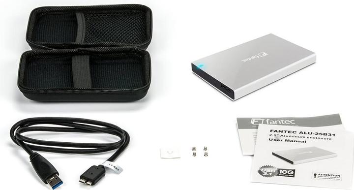 Immagine prodotto Fantec ALU-25B31 - ARGENTO (2.5")