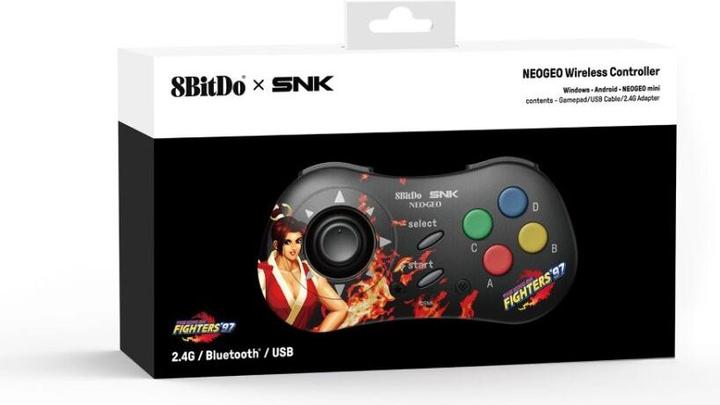 Produktbild 8bitdo NEOGEO Wireless Pad Mai Shiranui (Windows, Android)