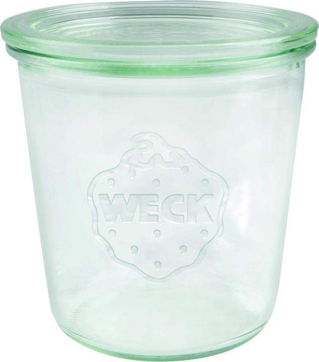 Produktbild Dosen-Zentrale Weck Sturzglas 500 ml (Hochwertiges Einweck, Einmach Glas mit Glasdeckel zum Einkochen Hitzebestän (6 Stk., 0.50 l)