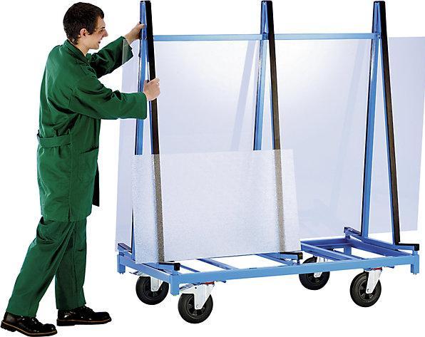 Produktbild eurokraft pro Scheiben-Transportwagen (500 kg)