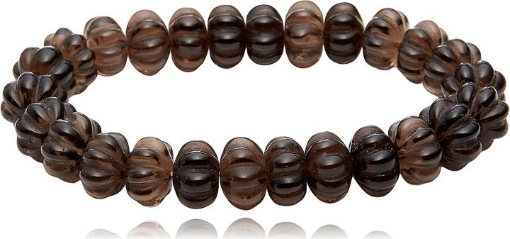 Immagine prodotto Leyda Bracciale quarzo fumé (19 cm, Pietra)