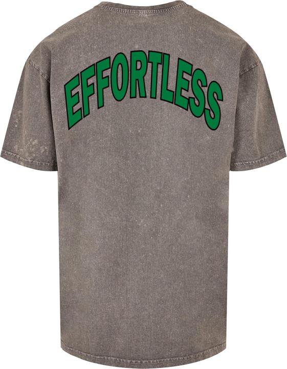 Actual product image Merchcode Attitude Acid Washed Heavy Oversized Tee - 113635 (XS)