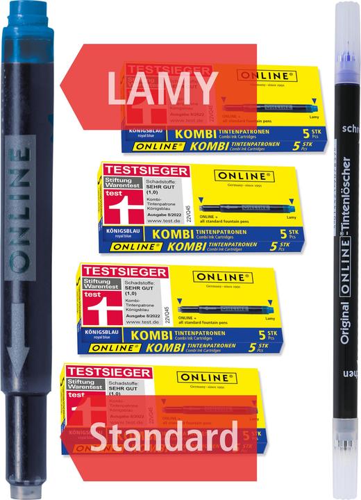 Actual product image Online Tintenlöscher + Patronen