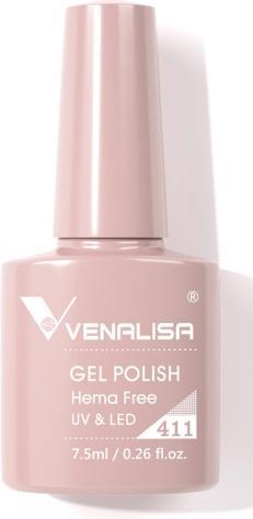 Venalisa Gellack 411 UV/LED (Lavendel Pink, UV-Gel Lack)
