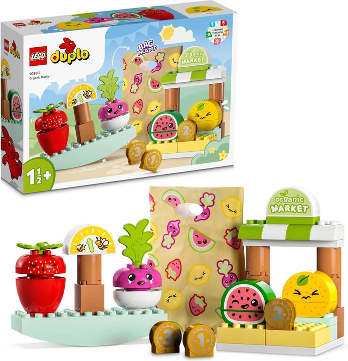 Actual product image LEGO Organic market (10983)