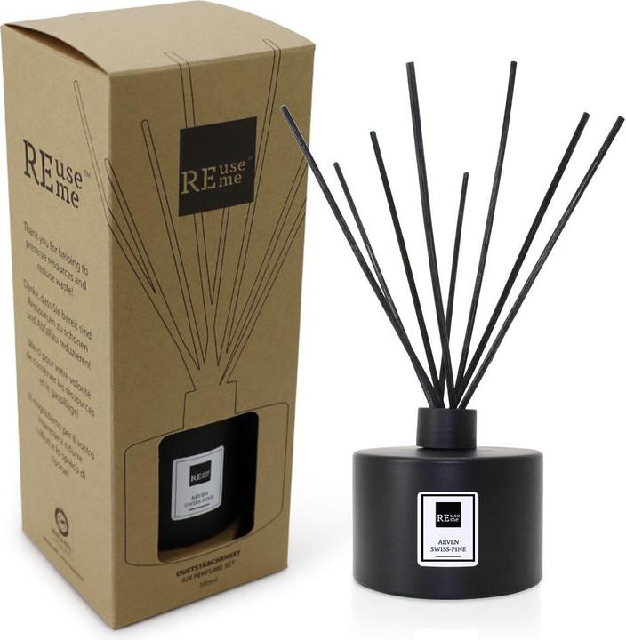 Produktbild ReUseMe Duftstäbchenset Arve, Zirbe, Swiss Pine (200 ml)