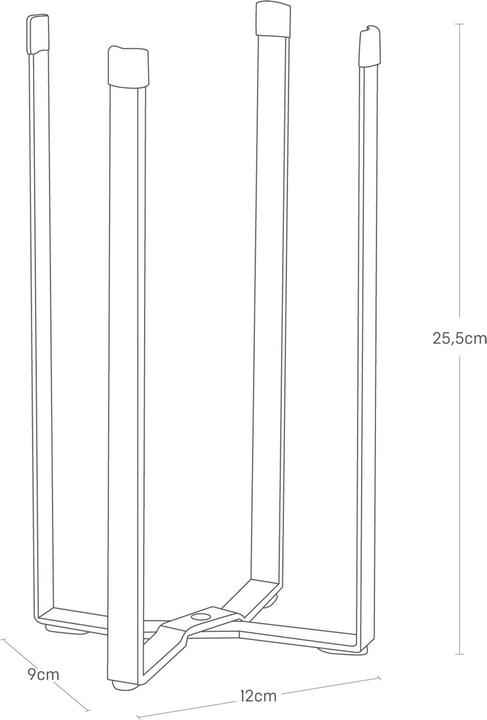 Actual product image Yamazaki TOWER multi-purpose kitchen stand