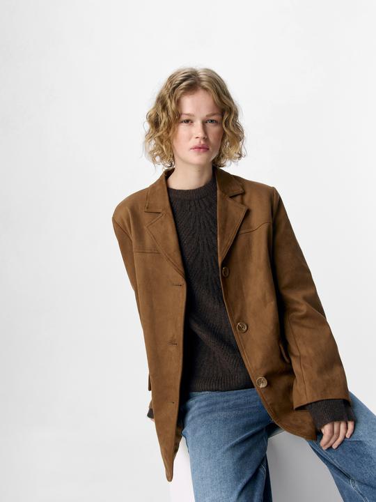 Immagine prodotto Object Wildlederimitat Blazer (40)