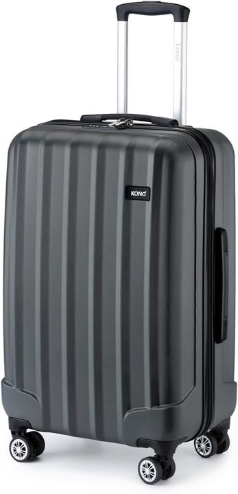 Actual product image Kono Hartschalen-Reisekoffer mit 4 Rollen (62 l, M (50 - 90l))