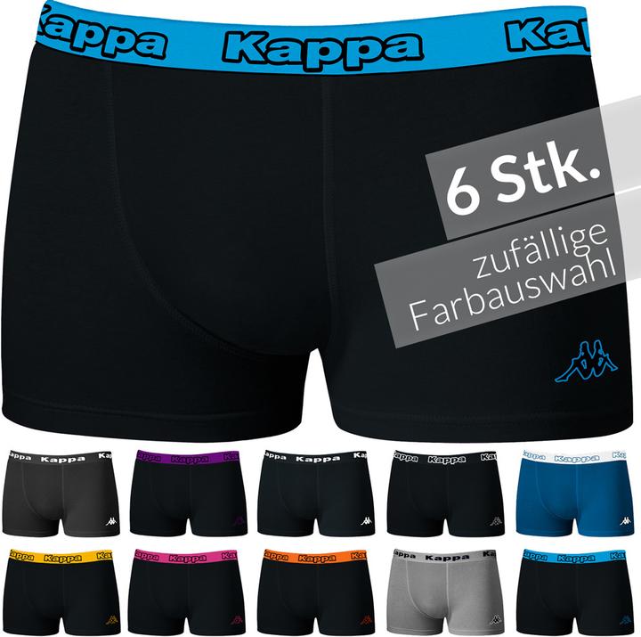 Deuba Boxershorts 6er Set (S, 6er Pack)