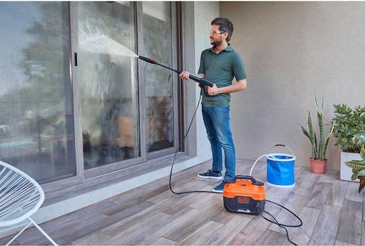 Produktbild Black & Decker BD UNTERLEGSCHEIBE 1300W BEPW1300H 110bar (Netzbetrieb)