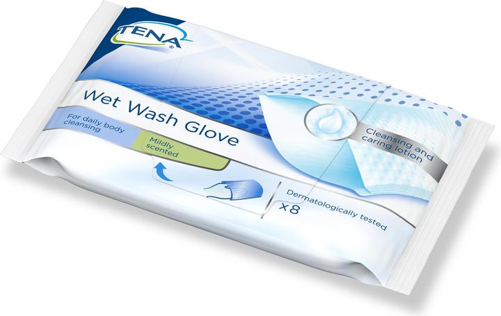 Tena Wet Wash Glove parfümiert (8 x)