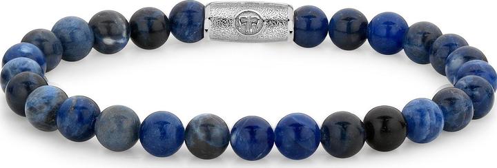 Rebel & Rose Stones Only Midnight Blue Bracelet (19 cm, Edelstahl)