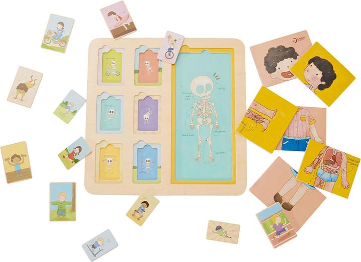 Immagine prodotto Classic World Corpo del puzzle in legno, 19 pezzi. (19 pezzi)
