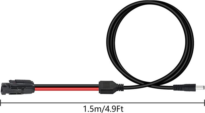 Voltima AK-MC-DC Adaperkabel DC auf DC5521 (Solaranlage Montagematerial)
