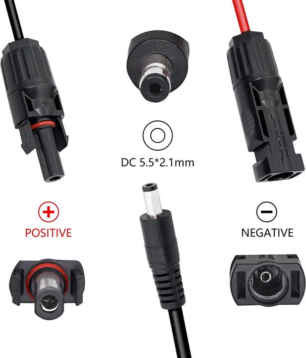 Produktbild Voltima AK-MC-DC Adaperkabel DC auf DC5521 (Solaranlage Montagematerial)