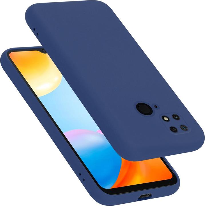 Produktbild Cadorabo TPU Liquid Silicone Case Hülle für Xiaomi RedMi 10C / POCO C40 (Xiaomi Poco C40, Xiaomi Redmi 10C)