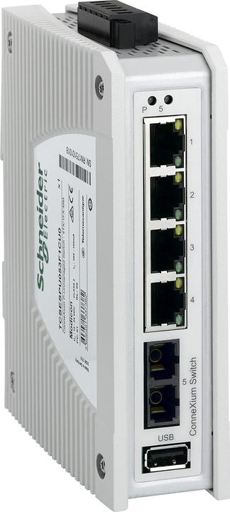 Produktbild Schneider Electric ConneXium Premium Unmanaged-4 Ports für TCSESPU053F1CU0 (4 Ports)