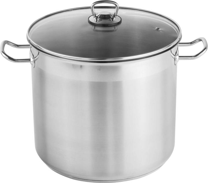 Produktbild Fs-Star Universaltopf mit Glasdeckel 15ltr (28 cm, Kochtopf, Edelstahl)