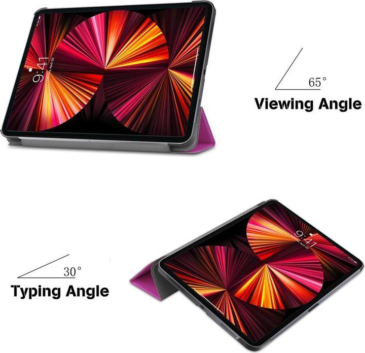 Actual product image iLike iPad 9.7 Tri-Fold Eco-Leather Stand Case (iPad 9.7)