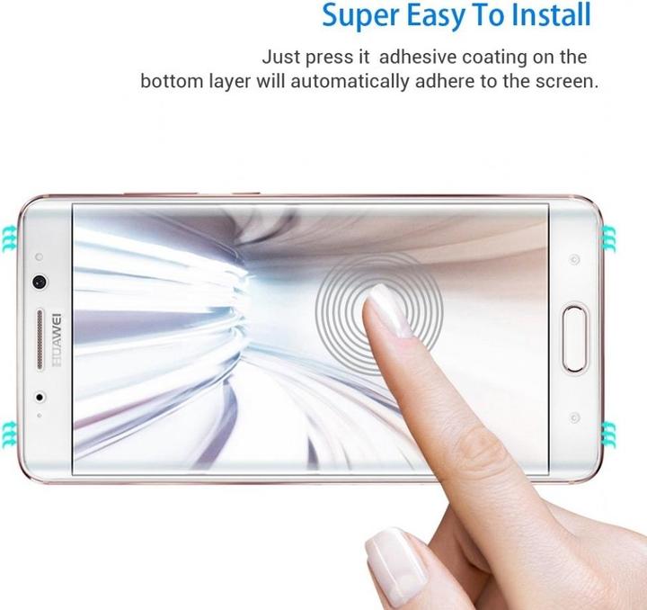 Actual product image Screenguard Huawei Mate 9 Pro bulletproof glass protective film Case Friendly Design