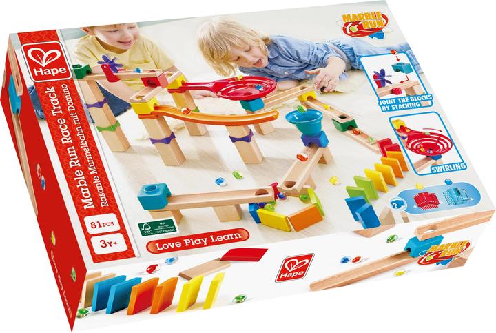 Produktbild Hape Rasante Murmelbahn mit Domino