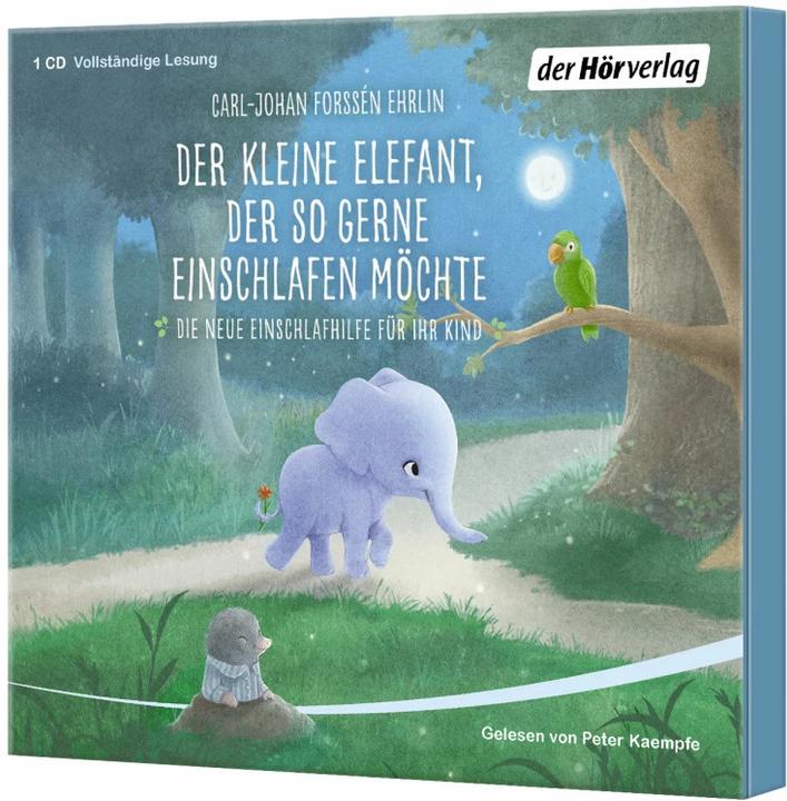 Produktbild Der kleine Elefant, der so gerne einschlafen möchte (Carl-Johan Forssén Ehrlin, Greta Gold, Peter Kaempfe, Deutsch)