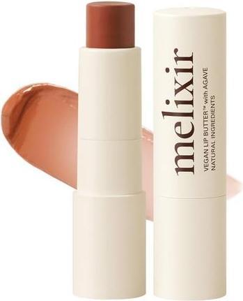 Actual product image Melixir Vegan Lip Butter #12 Caramel Tinted 0.13oz
