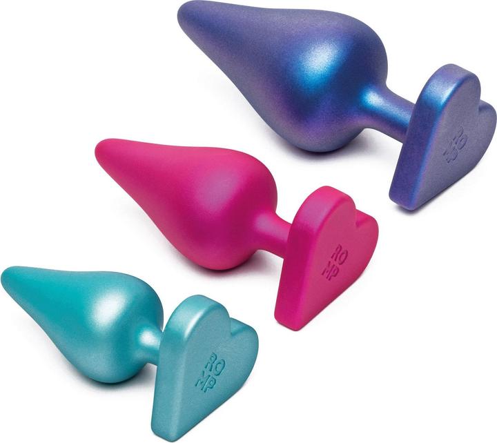 Actual product image Romp Luster Silikon Butt Plug Set