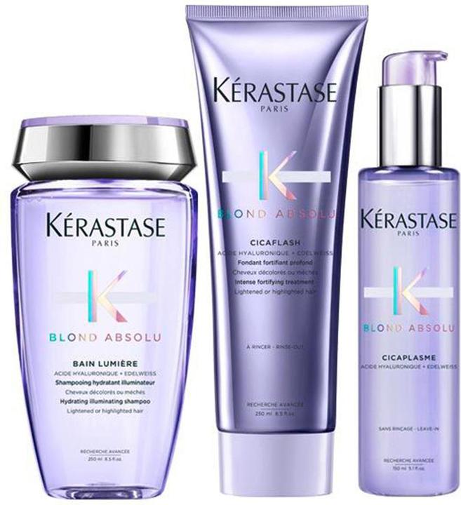 Kérastase Blond Absolu Pflegeset für blondiertes und blondes Haar (Haarpflege set)