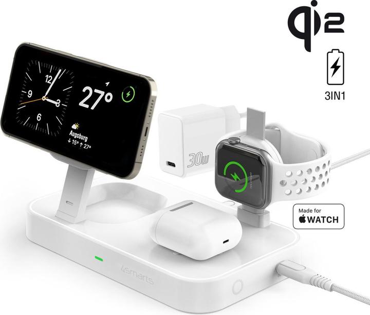 Actual product image 4smarts Wireless Charger Qi2 (15 W)