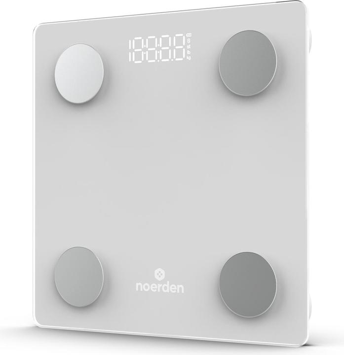Actual product image Noerden VITA Smarte Personenwaage mit Bluetooth weiss