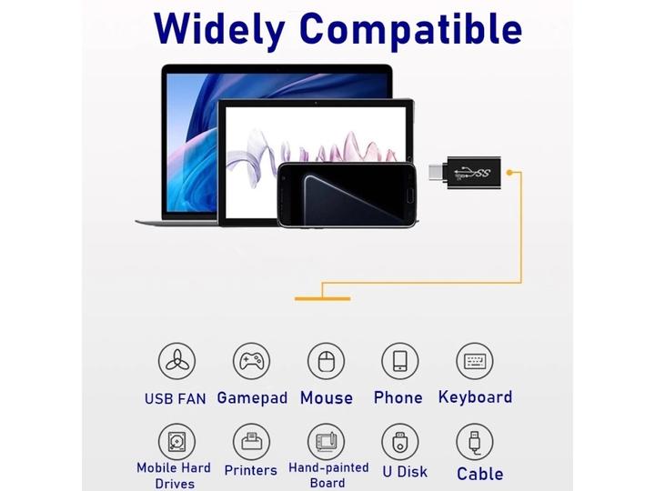 Produktbild PowerGuard USB-C auf USB 3.0 Adapter 5 Gbit/s (USB 3.0)