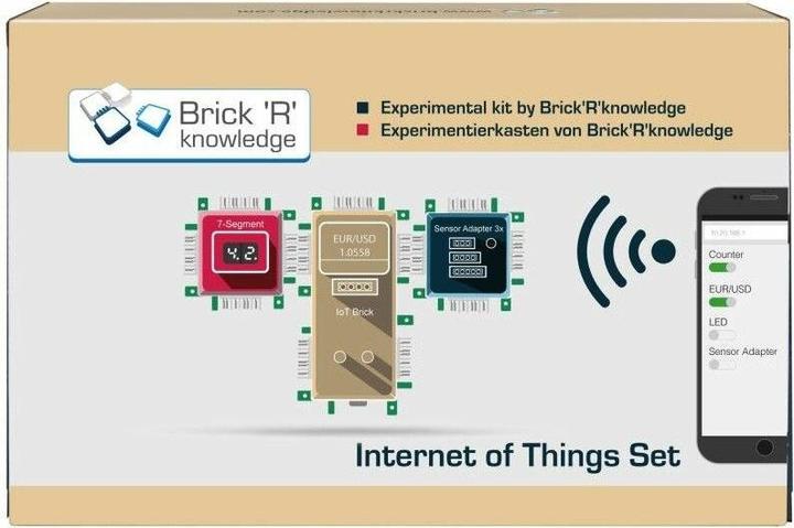 Immagine prodotto Allnet Set IoT di Brick "R "knowledge "Internet of Things" (inglese) (Kit elettronica)