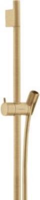 Actual product image hansgrohe Unica S Puro 650mm shower rail (brushed bronze)