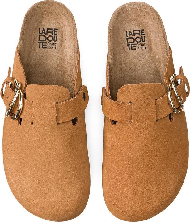 Actual product image La Redoute Collections Suede mules (39)