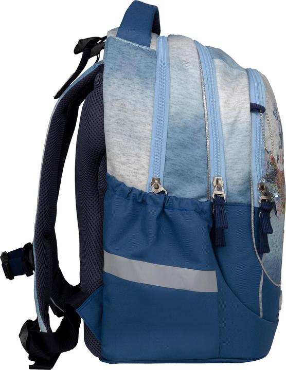 Actual product image Belmil Leisure Plus Schulrucksack mit Brustgurt "Shine like a Star Jean (19 l)