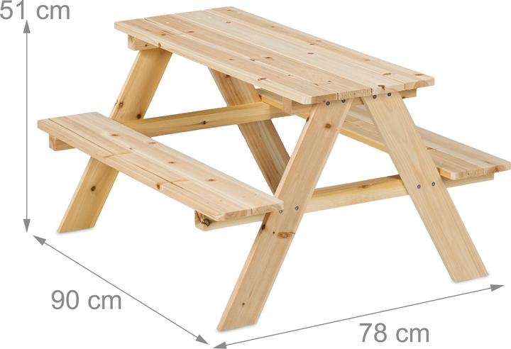 Actual product image Relaxdays Children's picnic set