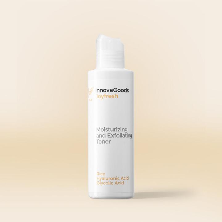 Actual product image InnovaGoods Moisturising facial toner with exfoliating effect Rice Joyfresh 150 ml (Exfoliation, 150 ml)
