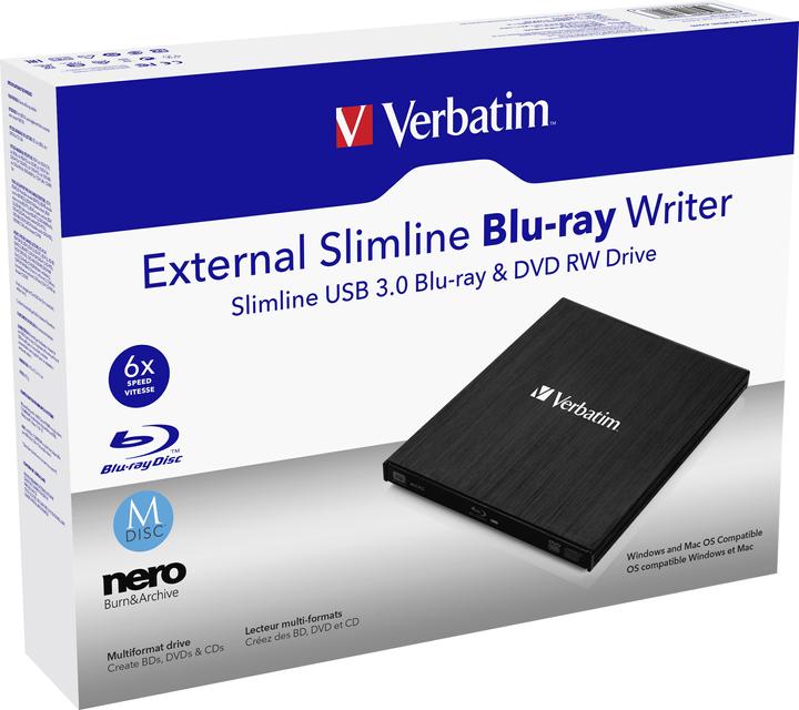 Produktbild Verbatim Slimline (Blu-ray Laufwerk)