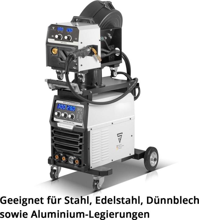Produktbild Stahlwerk Schweissgerät MIG MAG 300 Pro Vollsynergischer IGBT Inverter mit 300 A
